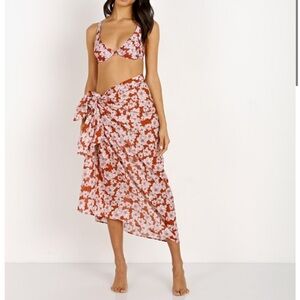 Acacia Kuau Sarong Rust Magnolia